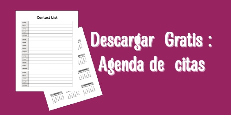 Descargar Gratis Agenda de citas