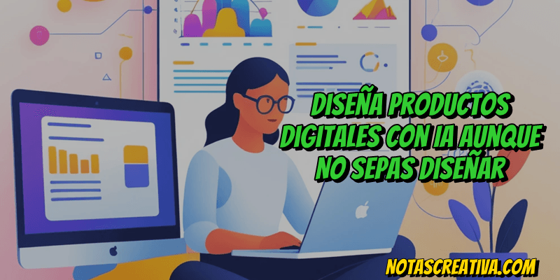 Diseña Productos Digitales con IA Aunque No Sepas Diseñar