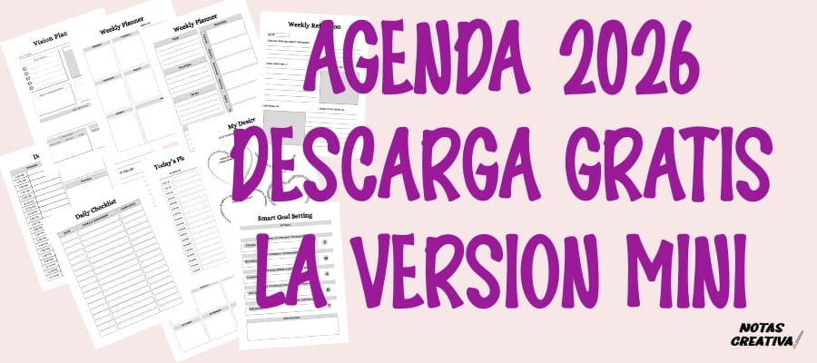 Agenda 2026 – Descarga Gratis la Versión Mini