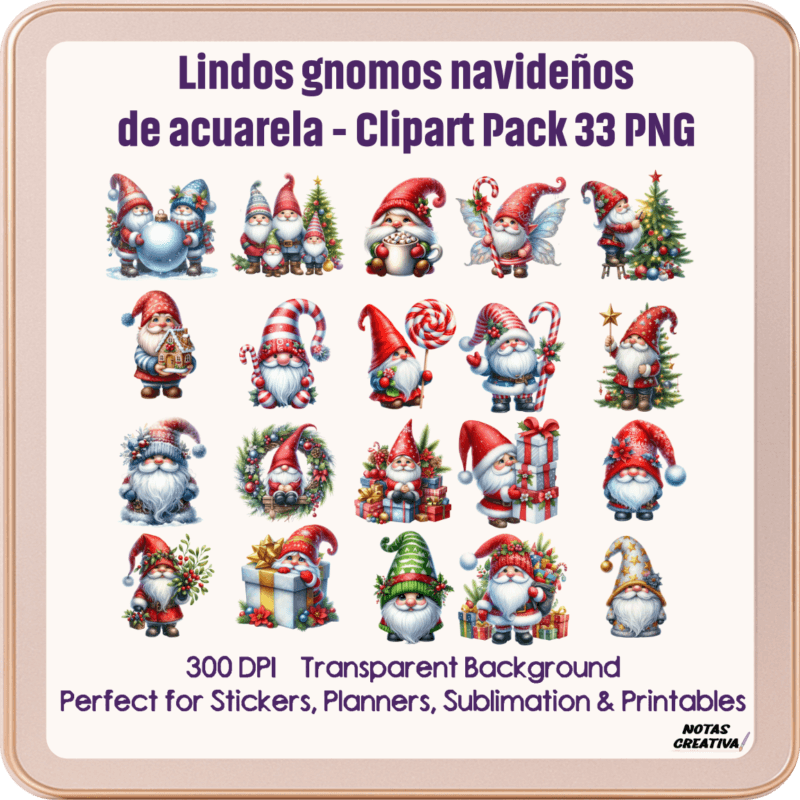 stickers Navidad imprimibles, sublimación Navidad diseños digitales