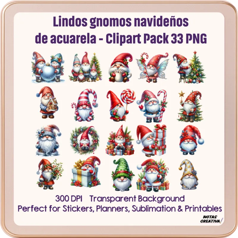 stickers Navidad imprimibles, sublimación Navidad diseños digitales