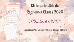 Kit Imprimible de Regreso a Clases 2026: Descarga Gratis